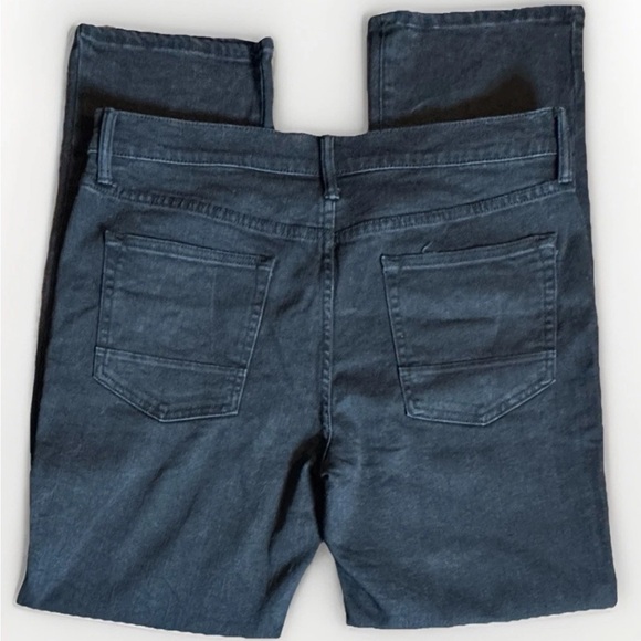 (34x32) ARIZONA Straight Black Distressed Jeans - Picture 3 of 7